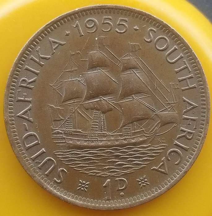 1955     PENNY  COIN        SA                       SUN18167~