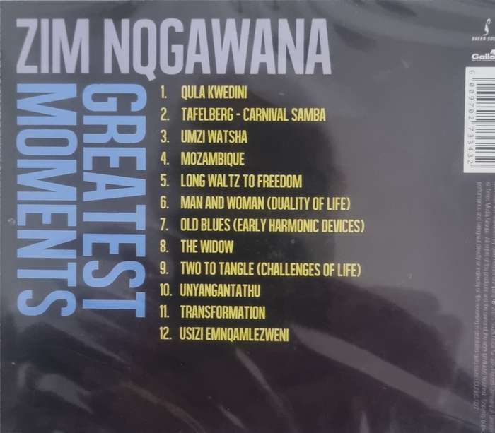 CD, Zim Nqgawana- Greatest Moments