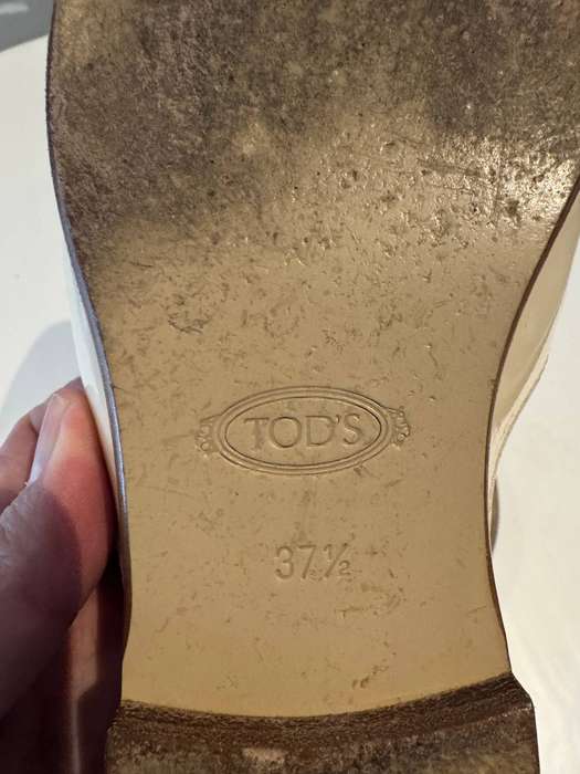 Tod's Shoes - Vintage Fashion - Luxury - Size 37.5 - Pre-Owned - Shoes/Heels