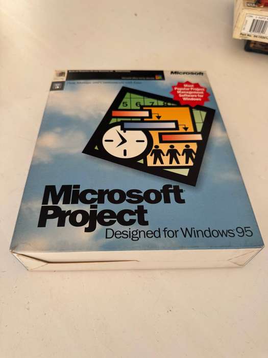 Microsoft Project Designed For Windows 95 (Vintage) (Big Box)