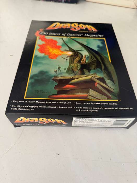 Dragon 250 Issues Of Dragon Magazine - Big Box PC