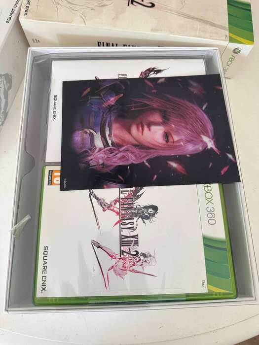 Final Fantasy XIII-2 (13-2) Crystal Edition Xbox 360 Game Complete Box Set