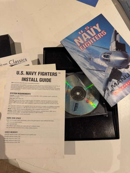 U.S. Navy Fighters - Big Box PC Game