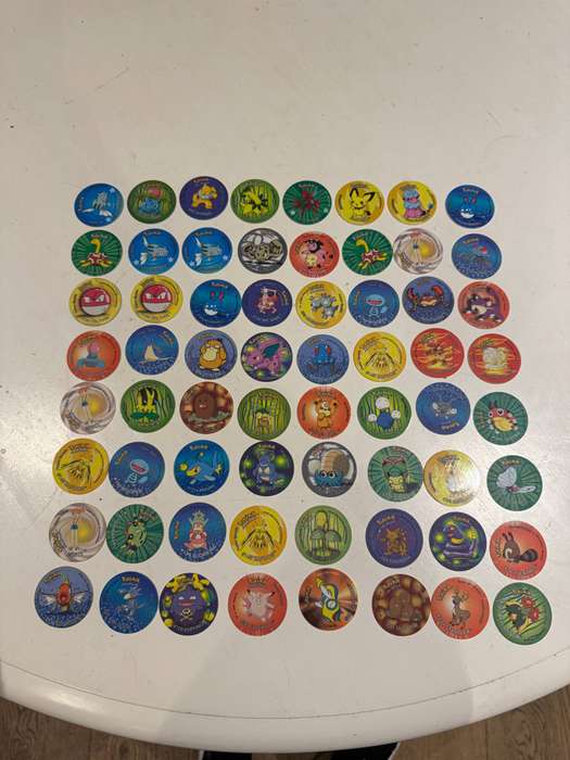 64 x Pokemon Tazo