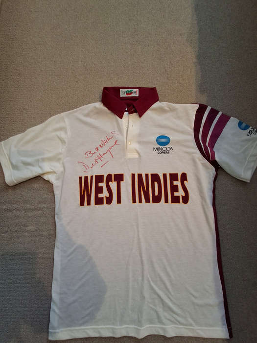 West Indies Total tri cricket series Desmond Haynes shirt!