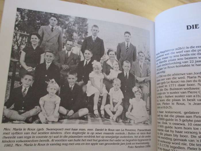 OM AAN TE PROUX - Iets oor die Le Roux-Families in Suid-Afrika