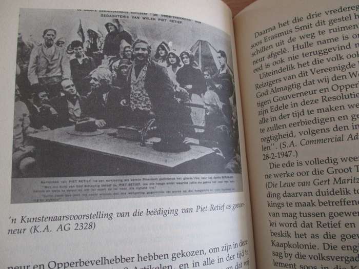 Die Groot Trek - Die eerste drie jaar. 2 Volume Stel. GETEKEN deur GDJ Duvenhage
