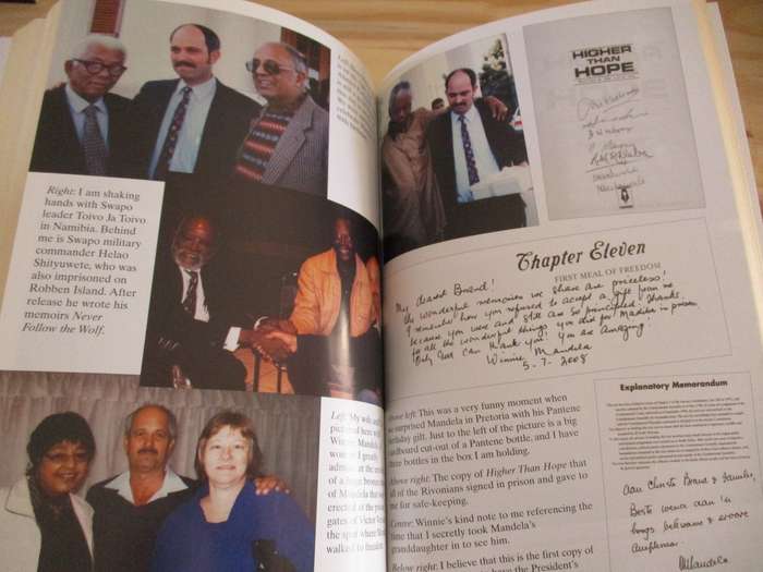 Doing Life with Mandela. My Prisoner, My Friend - SIGNED Christo Brand