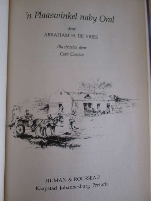 Abraham H de Vries - 'n Plaaswinkel naby oral