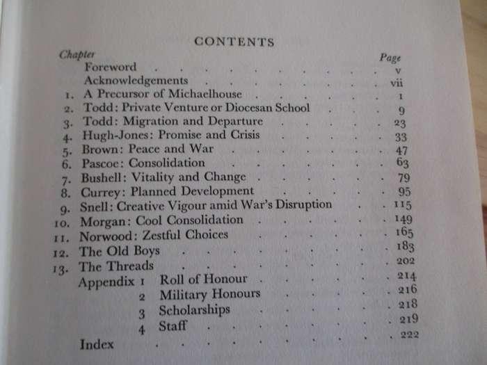 MICHAELHOUSE 1896-1968