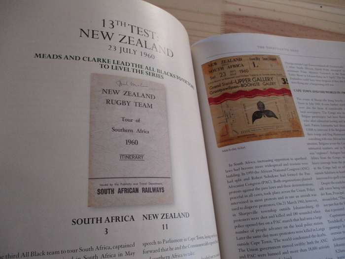 RUGBY AT NEWLANDS - A History in 50 Test Matches 1891-2015