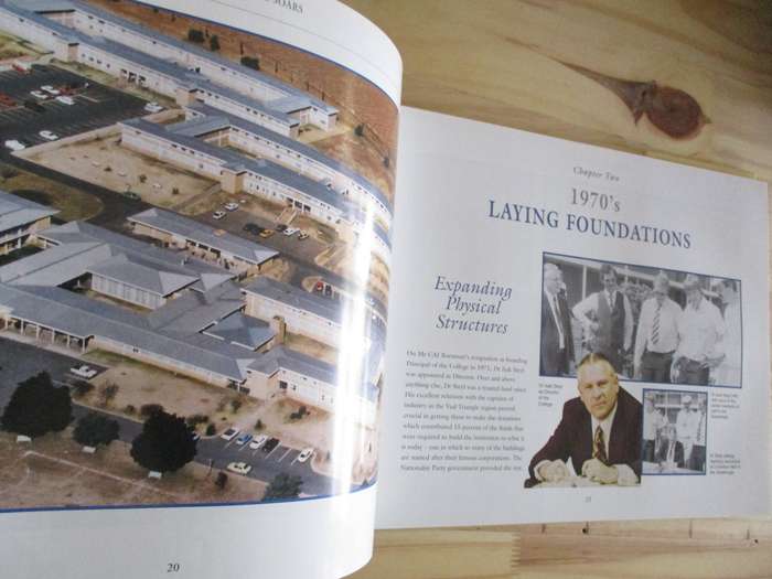 Where the Eagle Soars - Illustrated History of the VAAL UNIVERSITY OF TECHNOLOGY. Signed by Rector