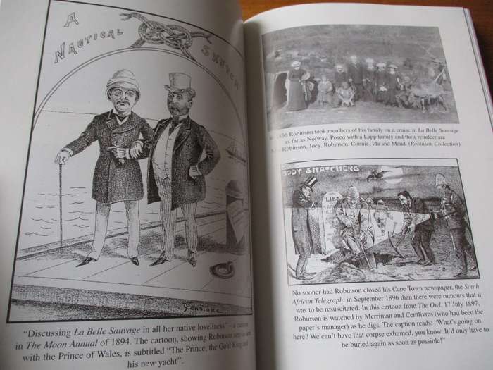 SIGNED. BUCCANEER - Biography of Sir Joseph Benjamin Robinson, 1st Baronet  J Lawrence