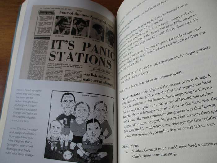 JA-NEE The story behind the game South Africa vs British Lions 1974  D. Macdonald