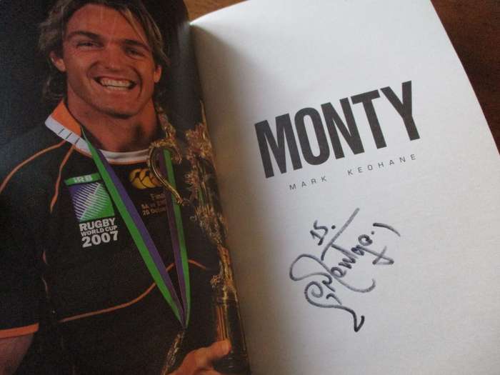 SIGNED. Monty  Mark Keohane
