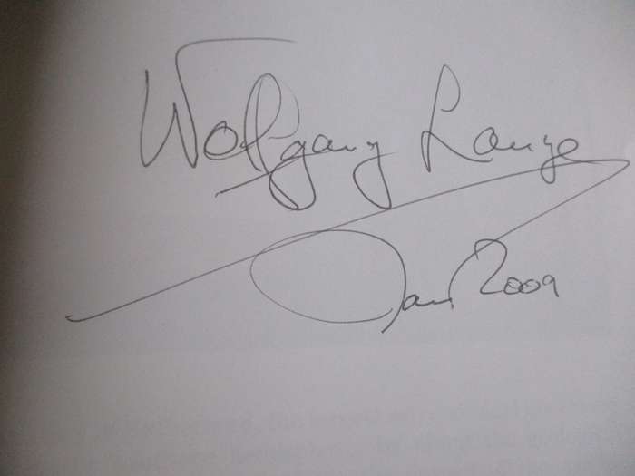SIGNED. From Sea to SALT Wolfgang Lange