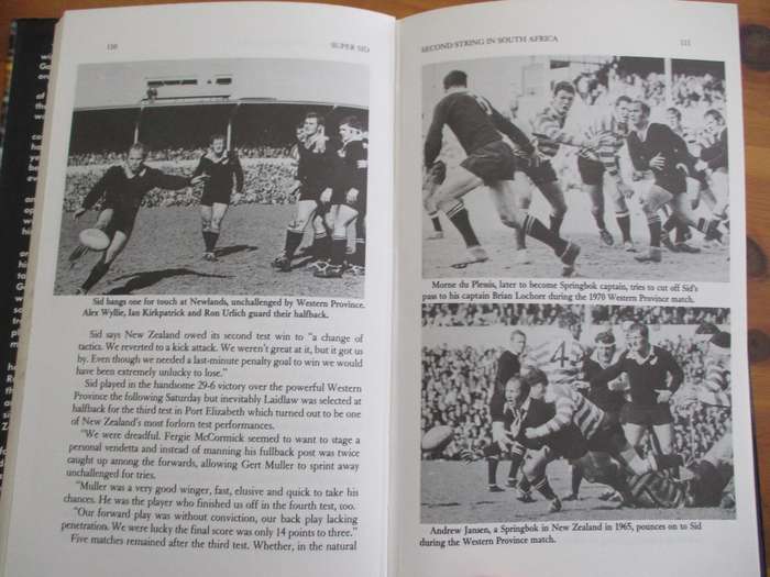 SUPER SID  the story of a great All Black  by Bob hewitt