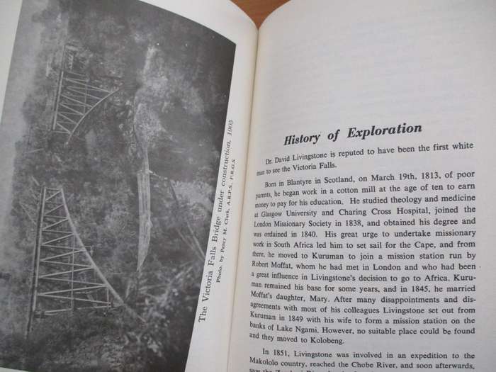 Victoria Falls - visitors guide 1987