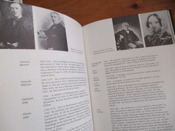 Roll of the British Settlers in South Africa - Part 1 up to 1826