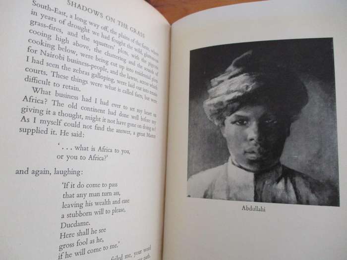 Shadows on the Grass - Isak Denisen. First Edition