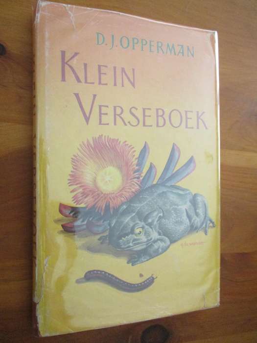 D.J. Opperman Klein Verseboek