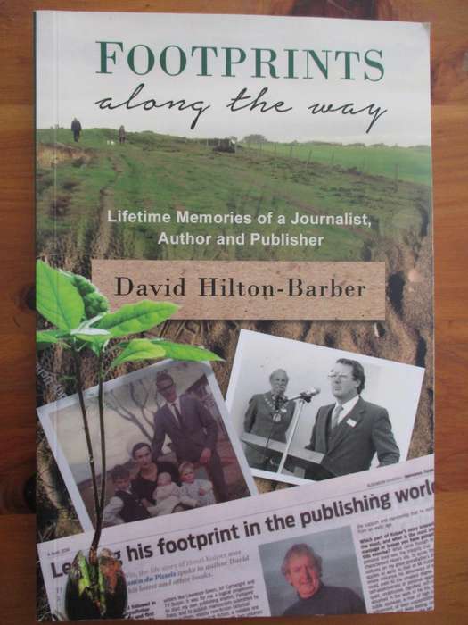 No 4/100. Footprints along the way. SIGNED David Hilton-Barber