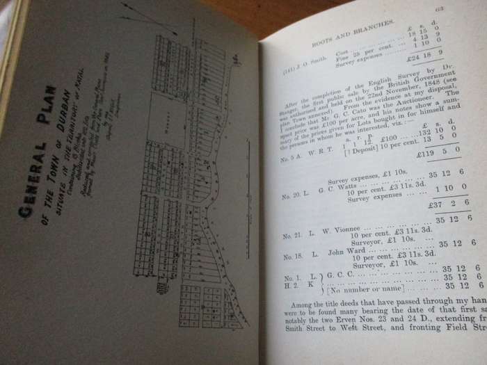 History of old Durban Reminiscence of an Emigrant of 1850 by George Russell