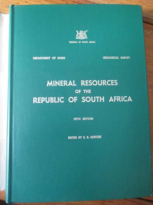 Mineral Resources of the Republic of South Africa