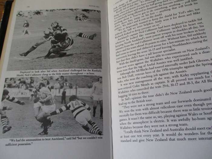 SUPER SID  the story of a great All Black  by Bob Howitt