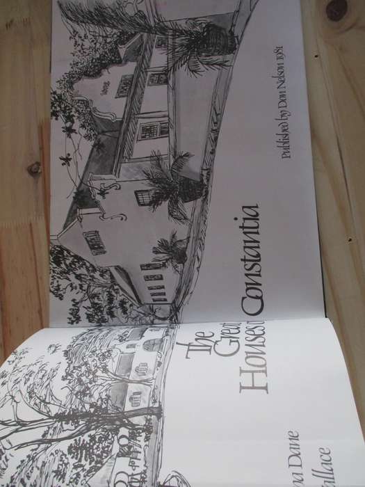 The Great Houses of Constantia  Philippa Dane  Sydney-Anne Wallace
