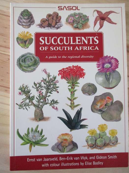 Succulents of South Africa  Ernst van Jaarsveld, B van Wyk and G Smith  Illustrated bu Elise Bodley