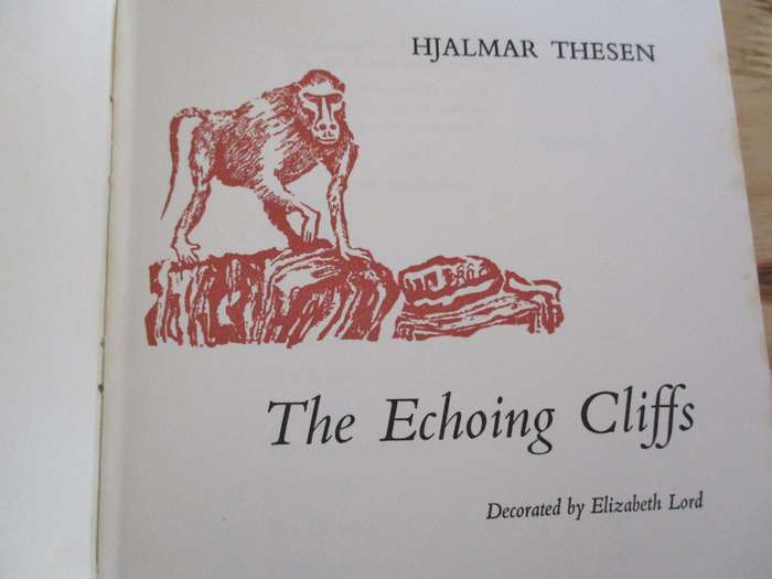 The Echoing cliffs  Hjalmar Thesen