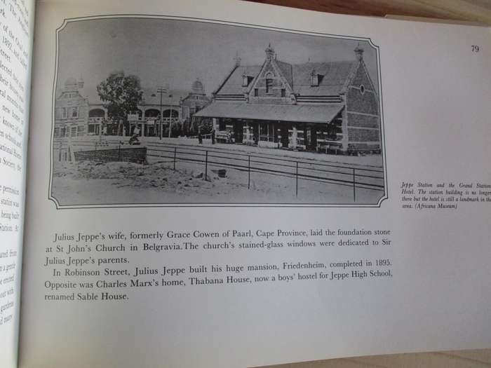 Magnates and Mansions - JOHANNESBURG 1886-1914