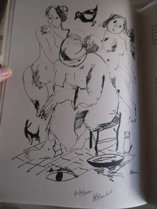 SIGNED FRANS CLAERHOUT. Leunstoel Gedagtes / Armchair Thoughts