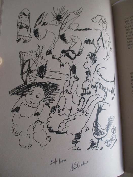 SIGNED FRANS CLAERHOUT. Leunstoel Gedagtes / Armchair Thoughts