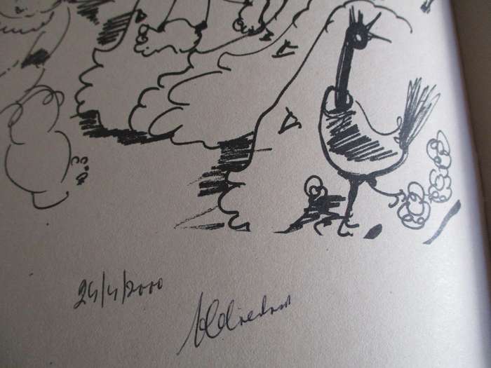 SIGNED FRANS CLAERHOUT. Leunstoel Gedagtes / Armchair Thoughts