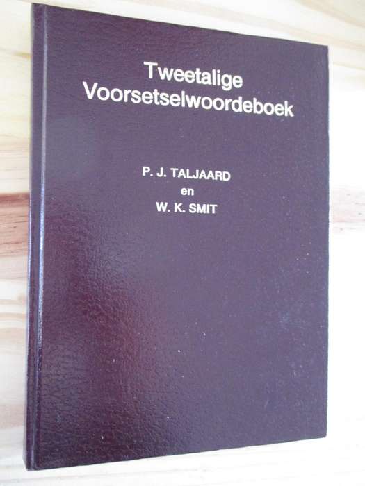 Tweetalige Voorsetselwoordeboek