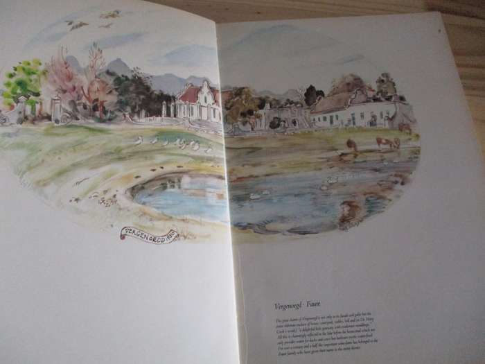 Wine Farms of the western Cape - SIGNED No 621/1500 - Joy Collier