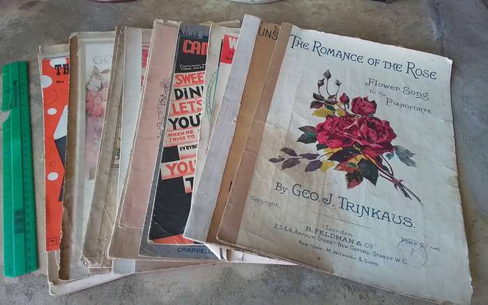 Vintage Sheet Music