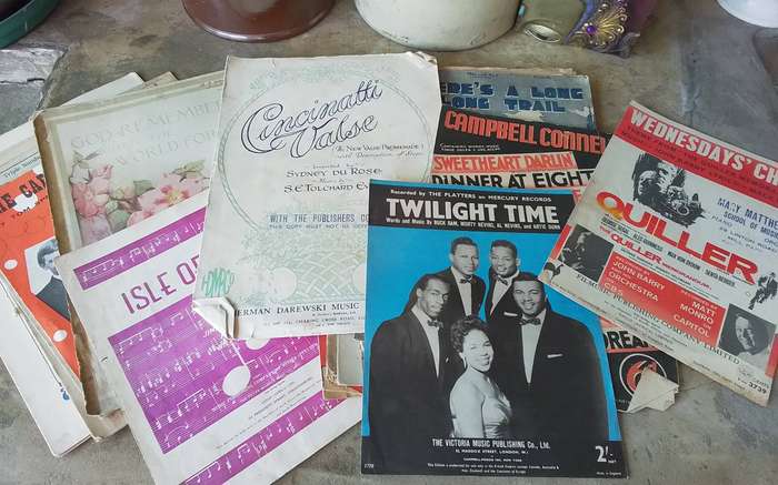Vintage Sheet Music
