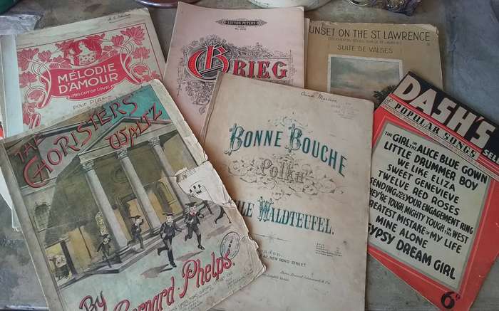 Vintage Sheet Music