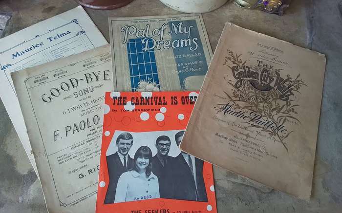 Vintage Sheet Music