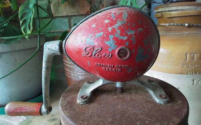 Vintage British Blow Butter Churn
