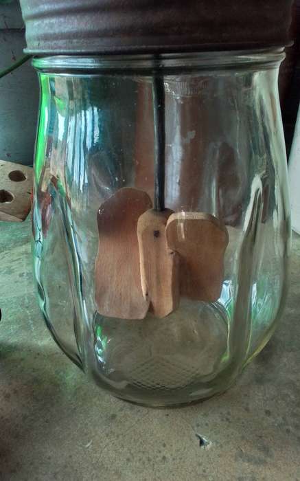 Vintage British Blow Butter Churn