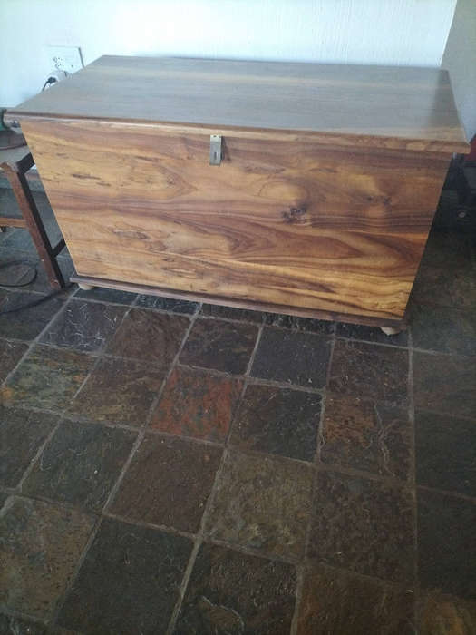Solid Kiaat Storage Chest