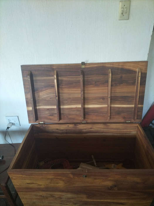 Solid Kiaat Storage Chest