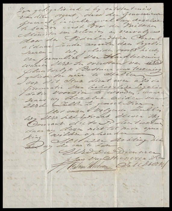 Great Britain.  1849 Entire from Amsterdam to Cape of Good Hope. London Ship Letter cancel on rever