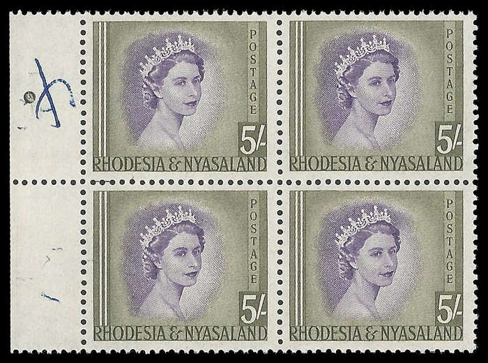 Rhodesia and Nyasaland.    Cat.Value R2 200-00. Unmounted mint.