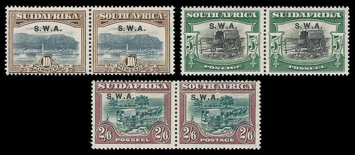 South West Africa. 1927/30. Catalogue value R11 000-00.
