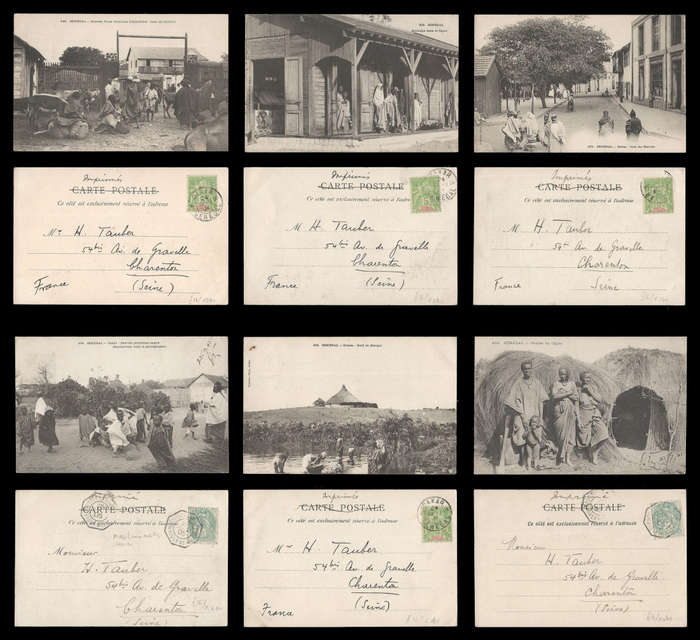 Senegal. 1900s. 6 Postcards as per scan.